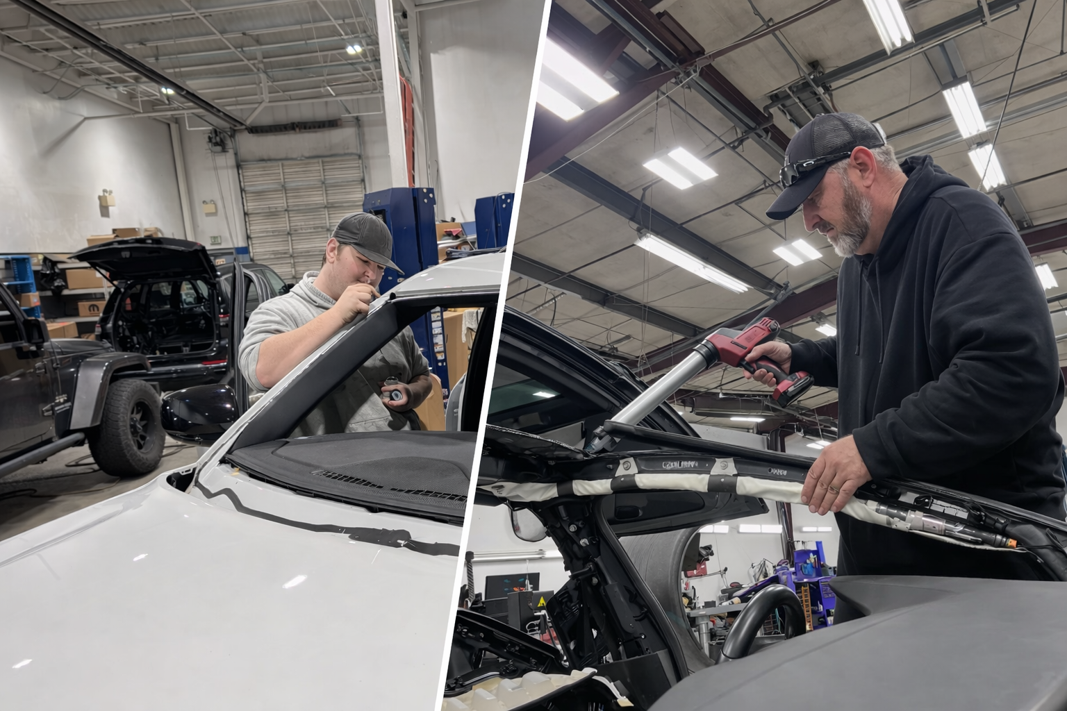 The One Clear Choice Auto Glass local family-run team